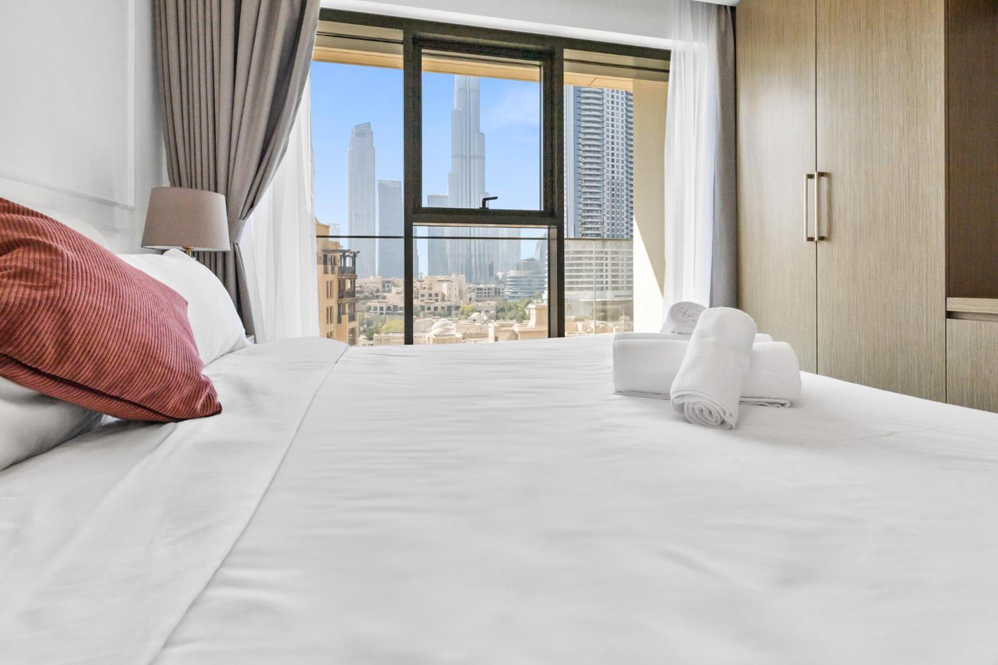 Apartment Premium 2br Burj Khalifa Views Burj Royale