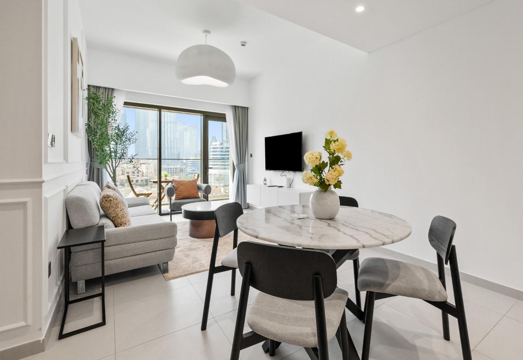 Apartment Premium 2br Burj Khalifa Views Burj Royale